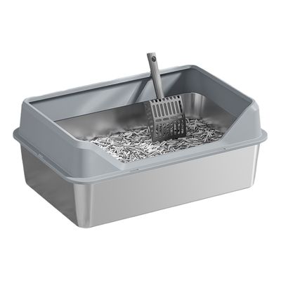 Коробка для кошачьего мусора из нержавеющей стали и пластика Maine Количество погрузки 20 GP 70 комплектов
