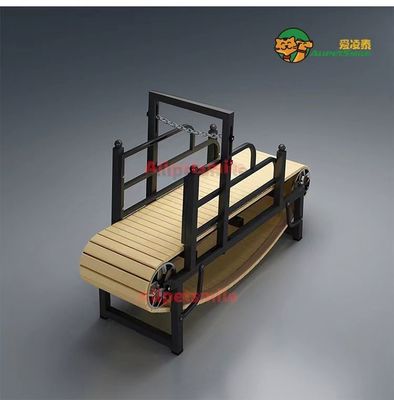 Порошковое покрытие Деревянная беговая дорожка для собак для тренировок в помещении Упражнения вашего пушистого друга