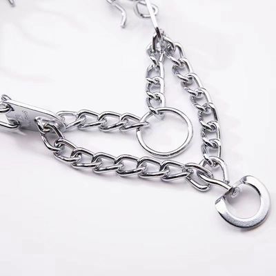 Серебряный ошейник для собак для обучения домашних животных