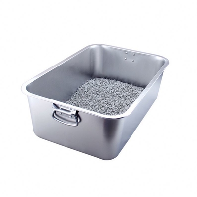Cat Toliet 1370g открытый бассейн из нержавеющей стали для удобной и гигиенической чистки