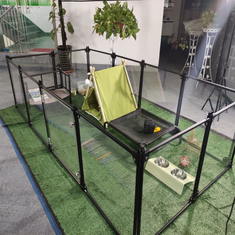 Алюминиевый детский сад для домашних животных 65 x 91 см 12 панелей Черный Погрузка более 23 тонн в 40 штаб-квартирах